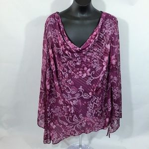 Lane Bryant Cascading High Low Hem Size 14 - 16